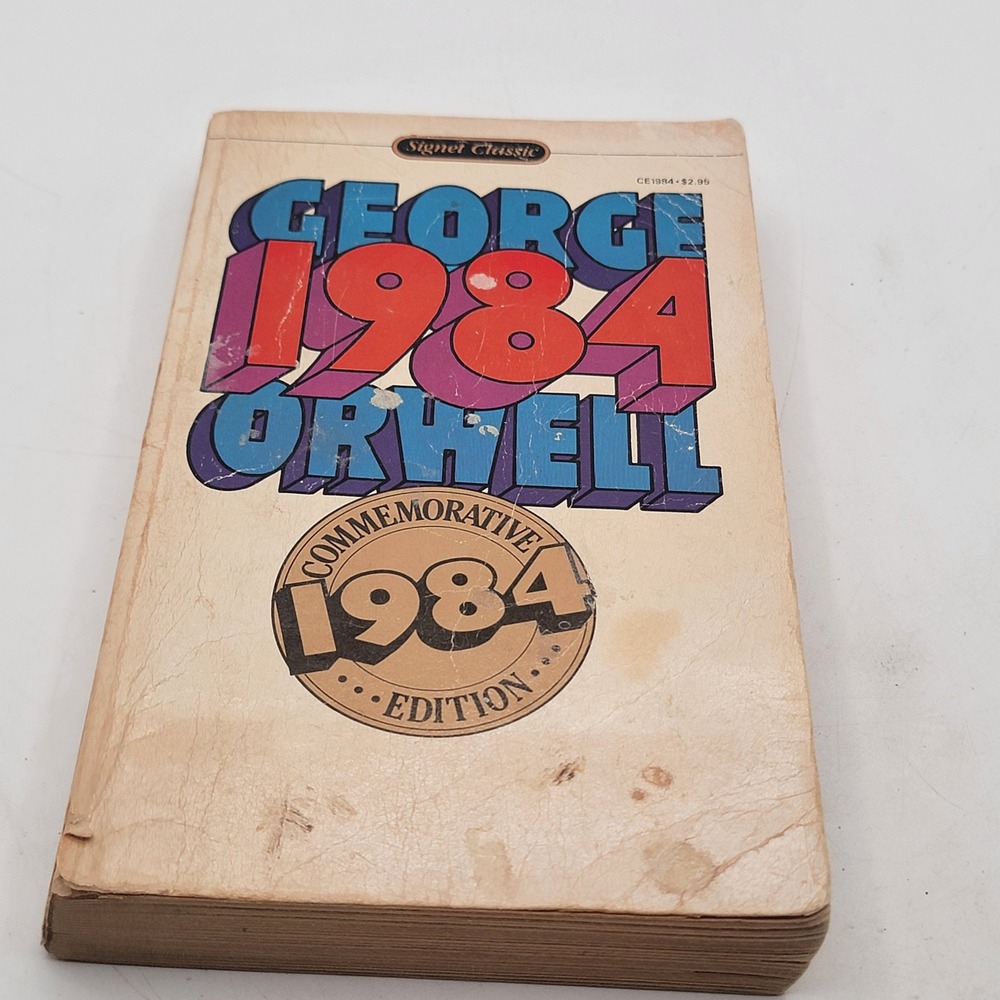 George Orwell 1984 Paperback Commemorative 1984 Edition Walter Cronkite Fair